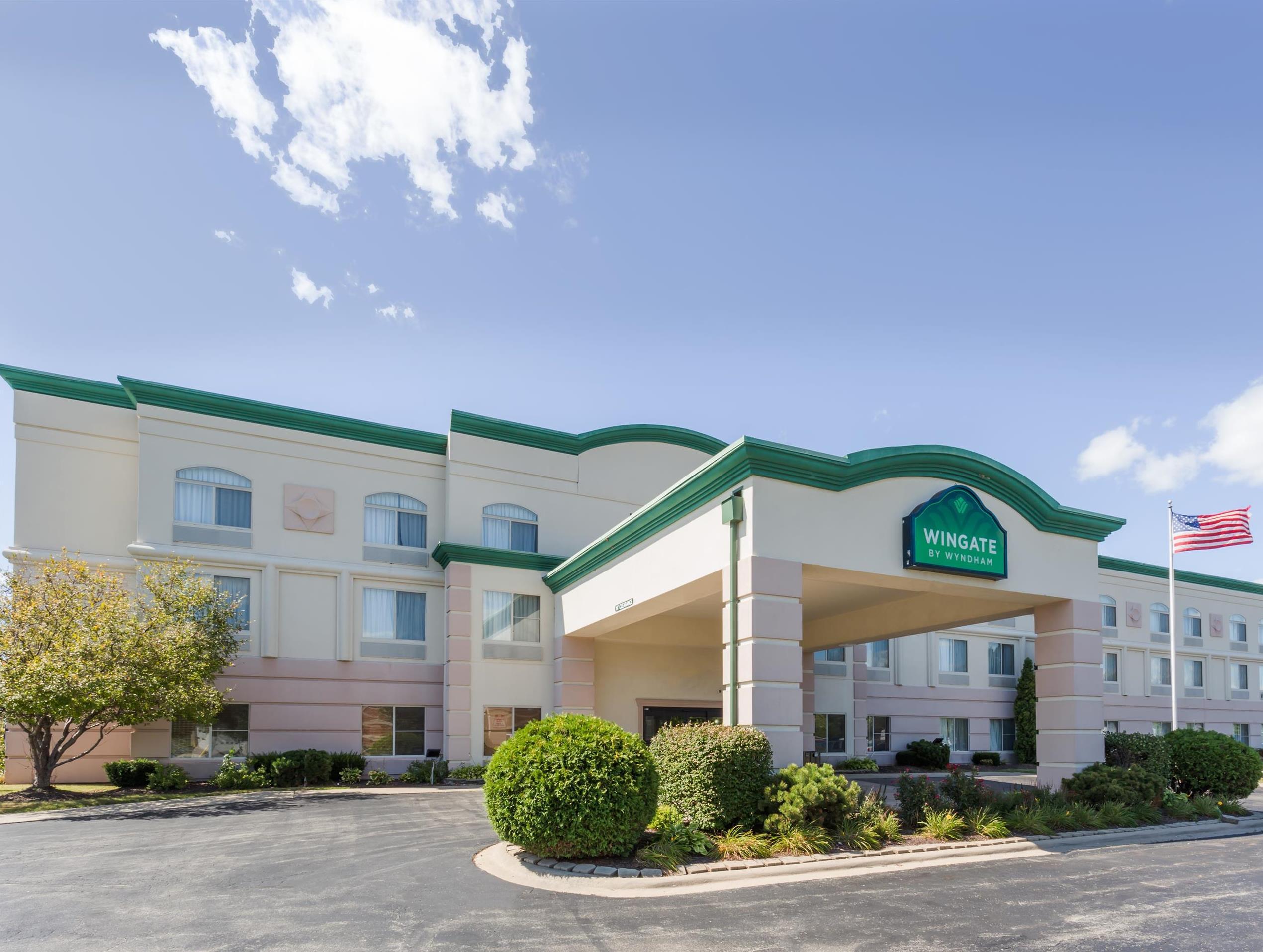 Hotel Wingate By Wyndham Joliet Exterior foto